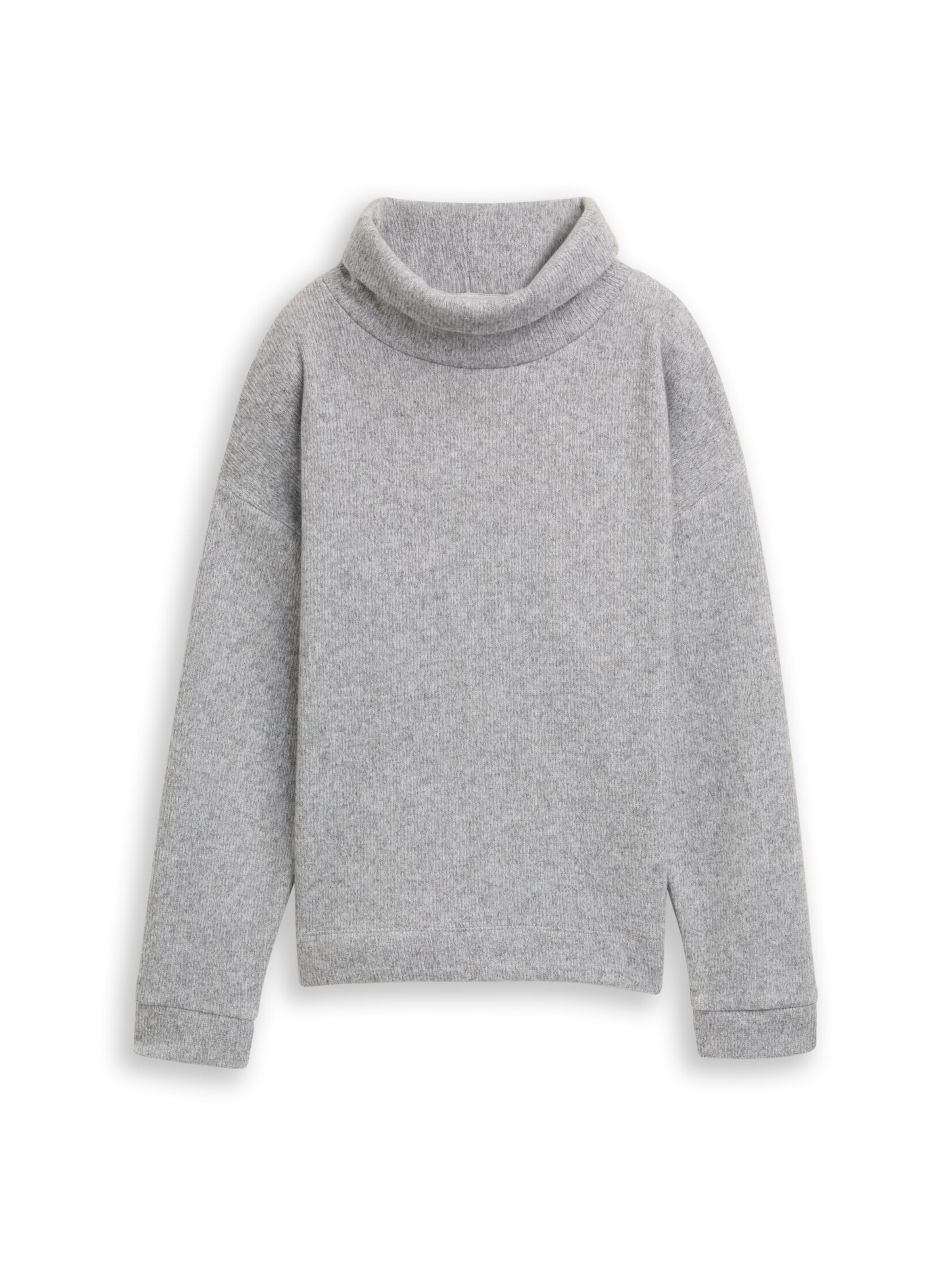 Sweat-shirt TOM TAILOR en gris : devant