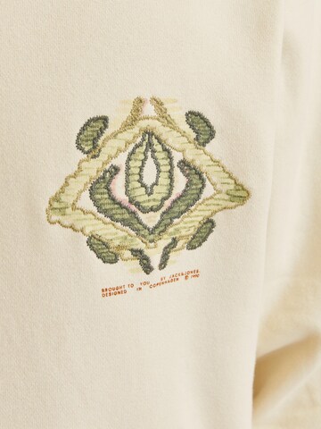 Sweat-shirt JACK & JONES en beige