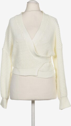 Missguided Petite Sweater & Cardigan in S in White: front