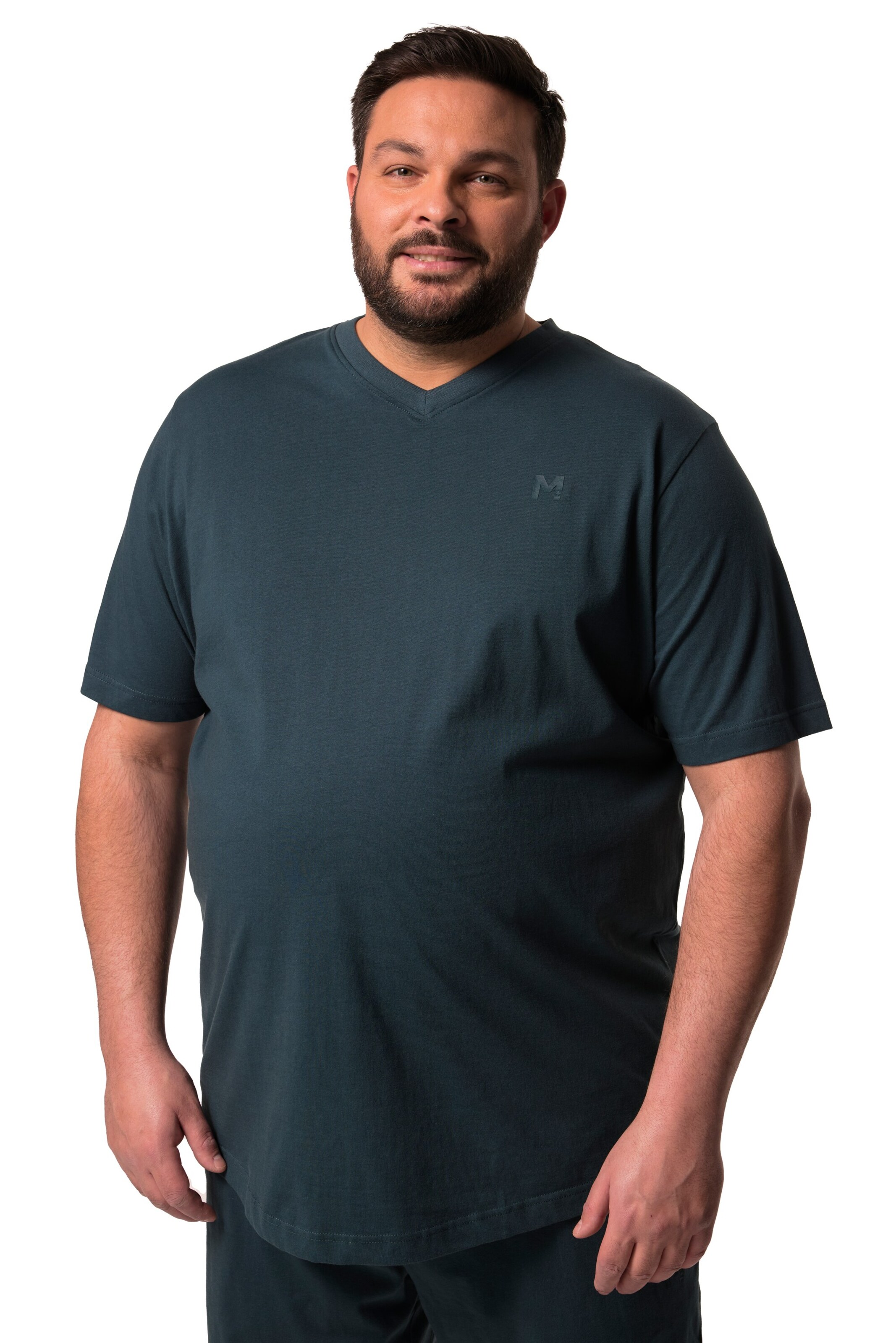 Men Plus Pajama short in Green: front