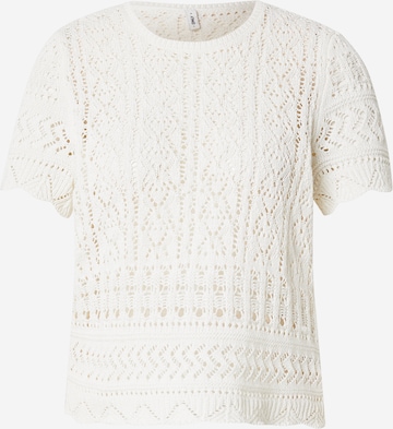 ONLY Pulover 'ONLElke' | bela barva: sprednja stran