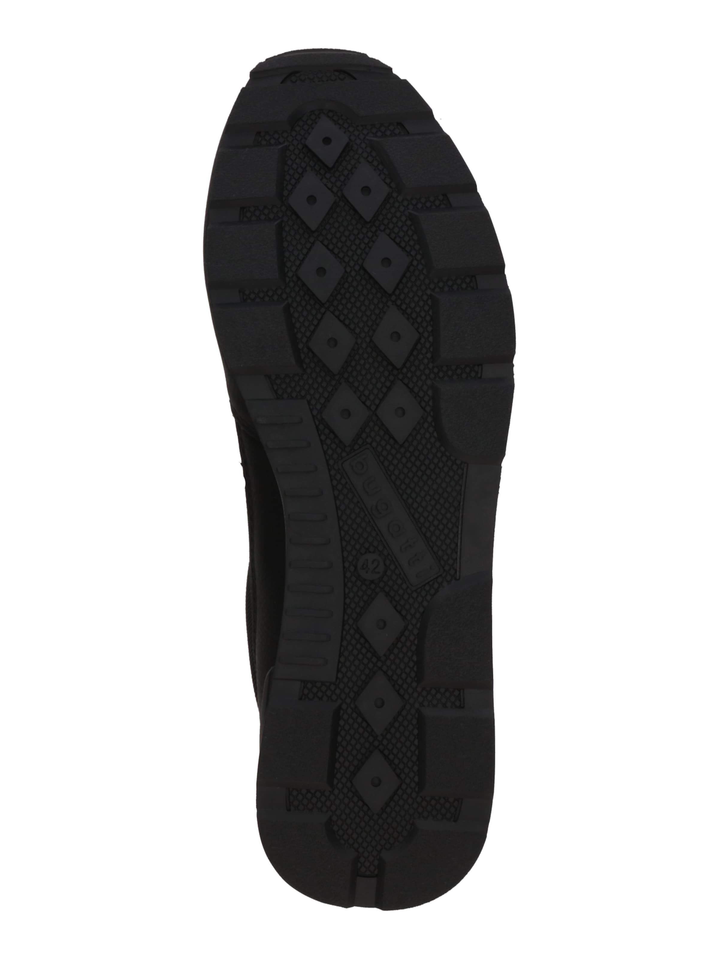 Baskets basses 'Ruggiero' bugatti en noir : en bas