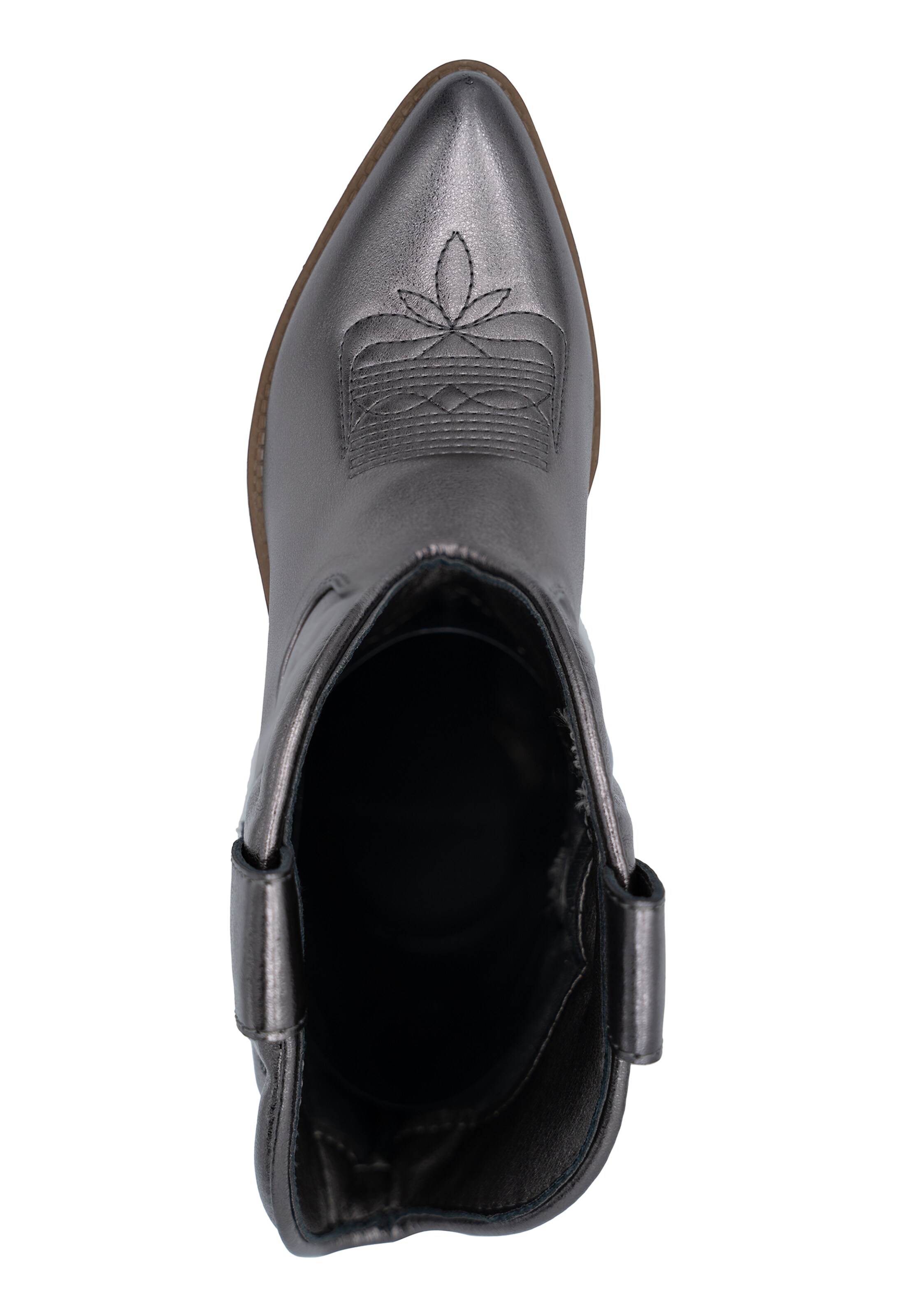 Stivale da cowboy di Elara in argento