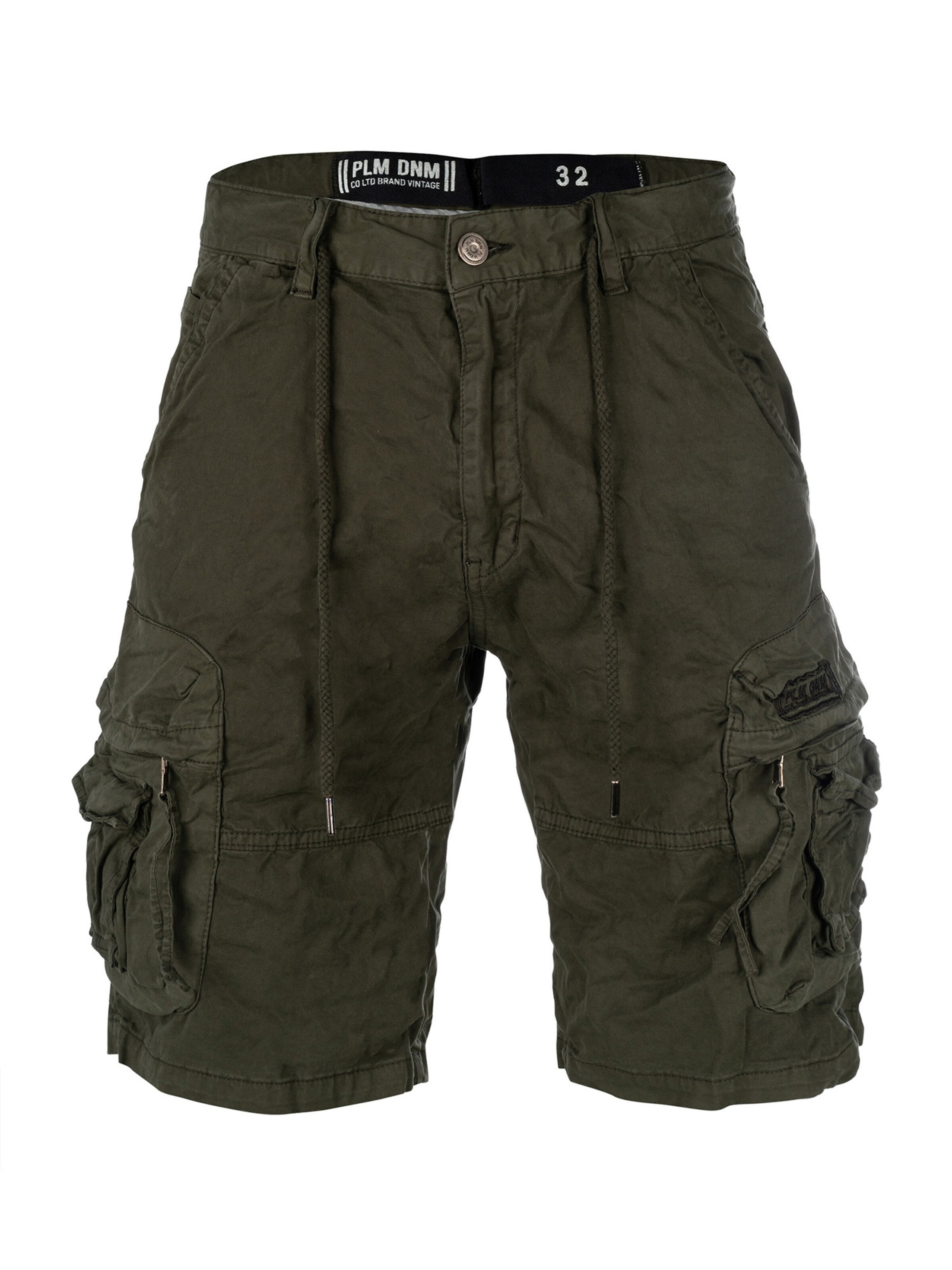poolman Regular Pants ' Cargoshorts Daily Cargo ' in Green: front