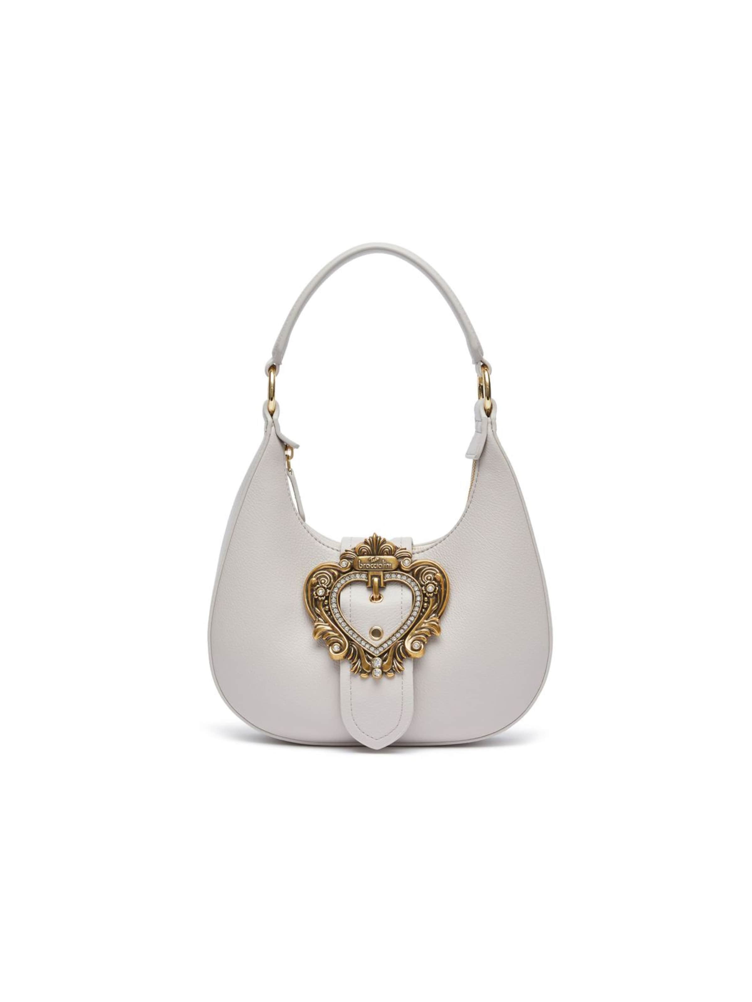 Braccialini Schultertasche 'Baroque'‌‌‌‌‌‌‌ in Grau: Vorderseite