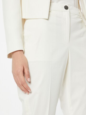 BOSS Regular Pleated Pants 'Tachinoa' in White