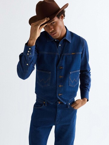 Gilet 'Cowboy Cut' di WRANGLER in blu