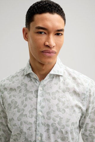 JOOP! Slim fit Button Up Shirt 'Pai' in White