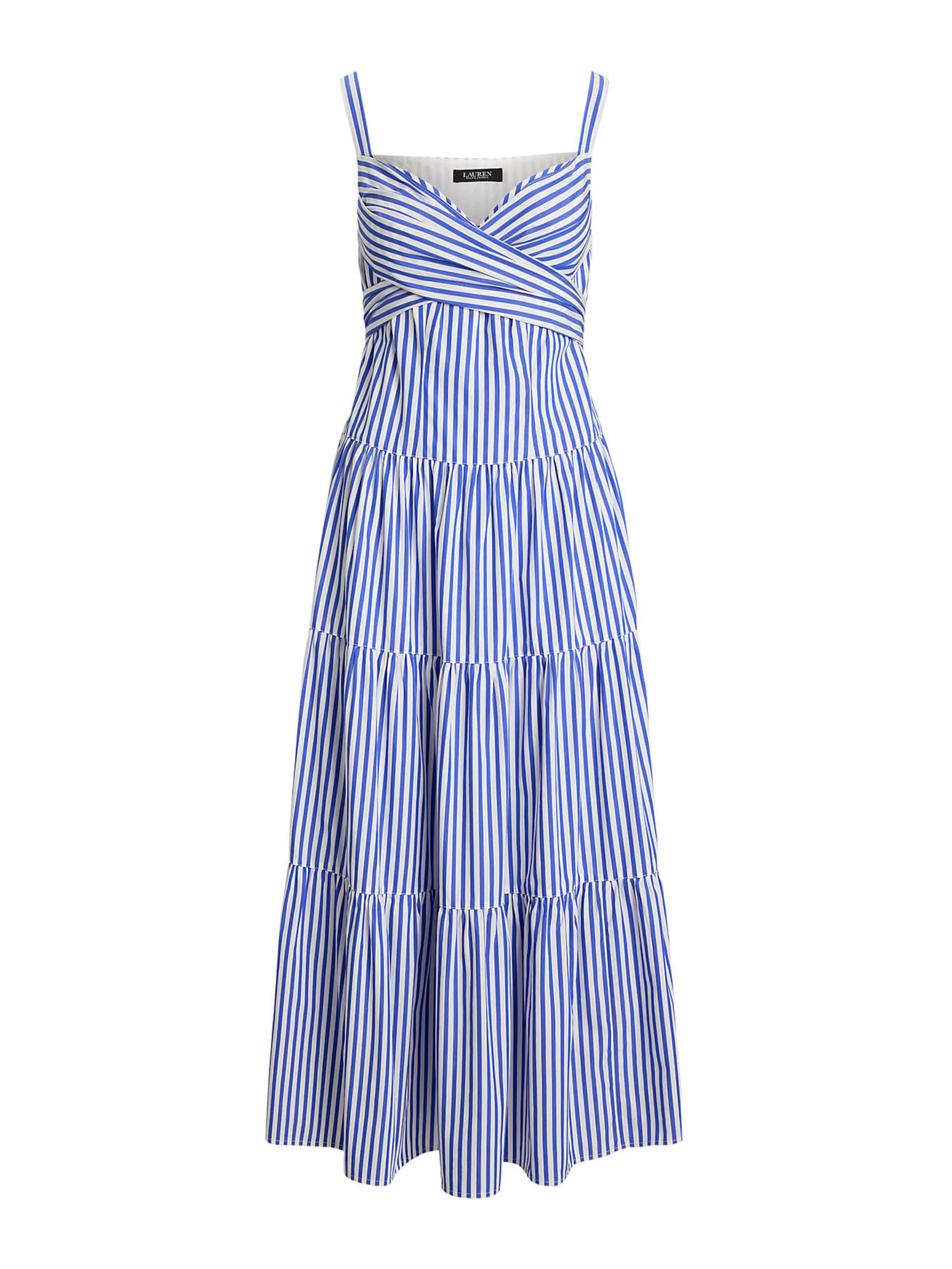 Lauren Ralph Lauren - Vestido en azul: frente