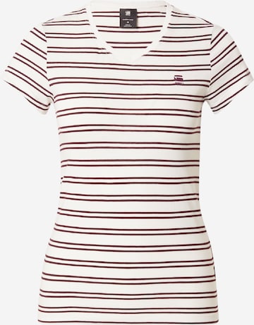 G-STARMajica 'Eyben' - bijela boja: prednji dio