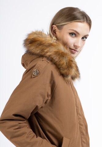 DreiMaster Vintage Winter Jacket in Brown