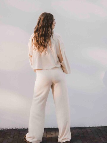 Looxs Revolution Wide leg Broek in Beige