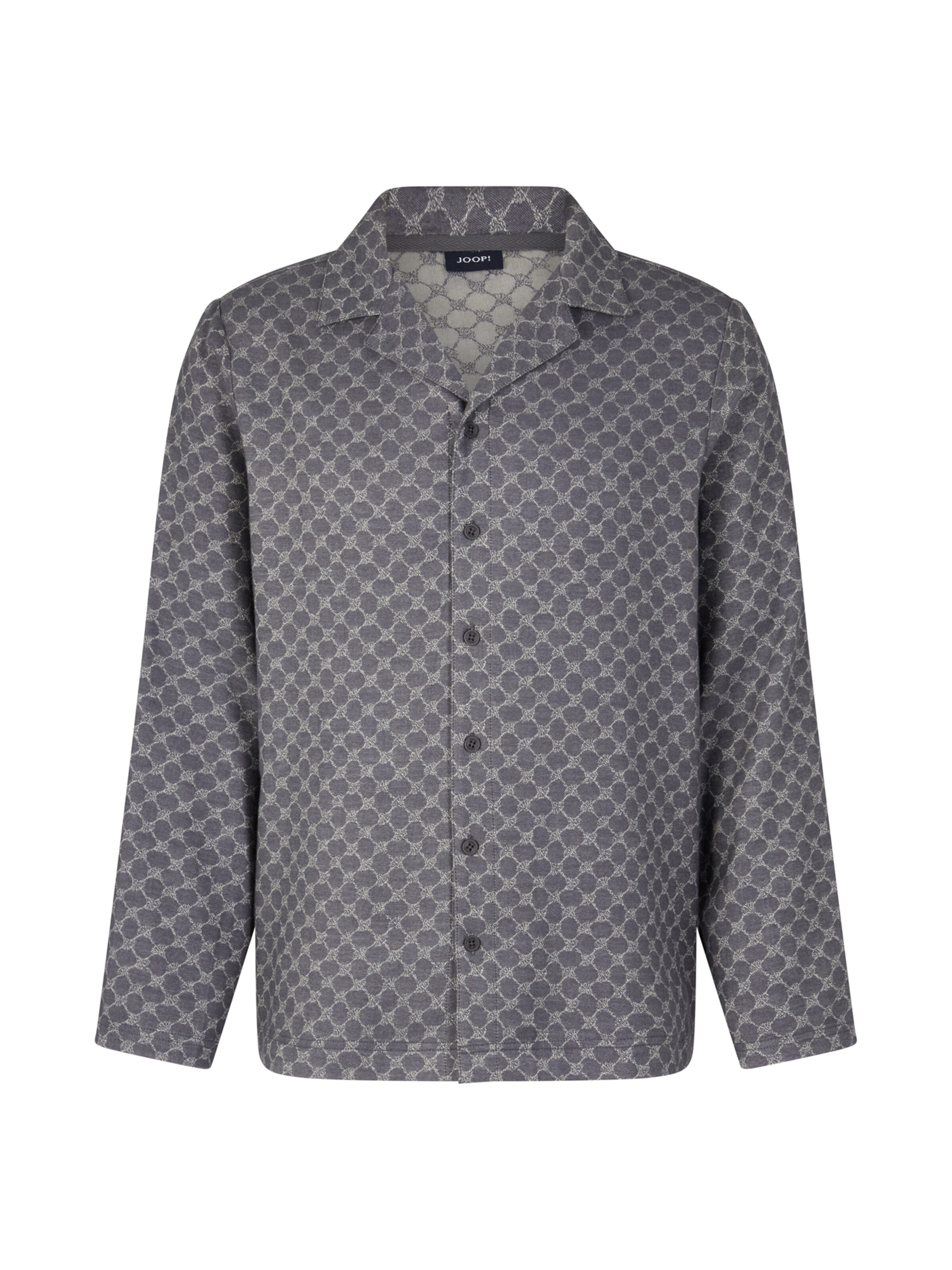 JOOP! - Pijama largo en gris: frente