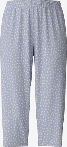 Pantaloni de pijama de la CALIDA pe albastru: față