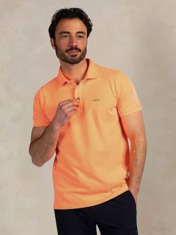 NZA New Zealand Auckland Shirt 'Peter' in Oranje: voorkant