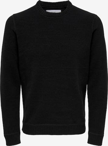 Only & Sons Pullover 'Ese' i sort: forside