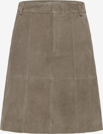 InWear Rok 'Carnika' in Beige: voorkant