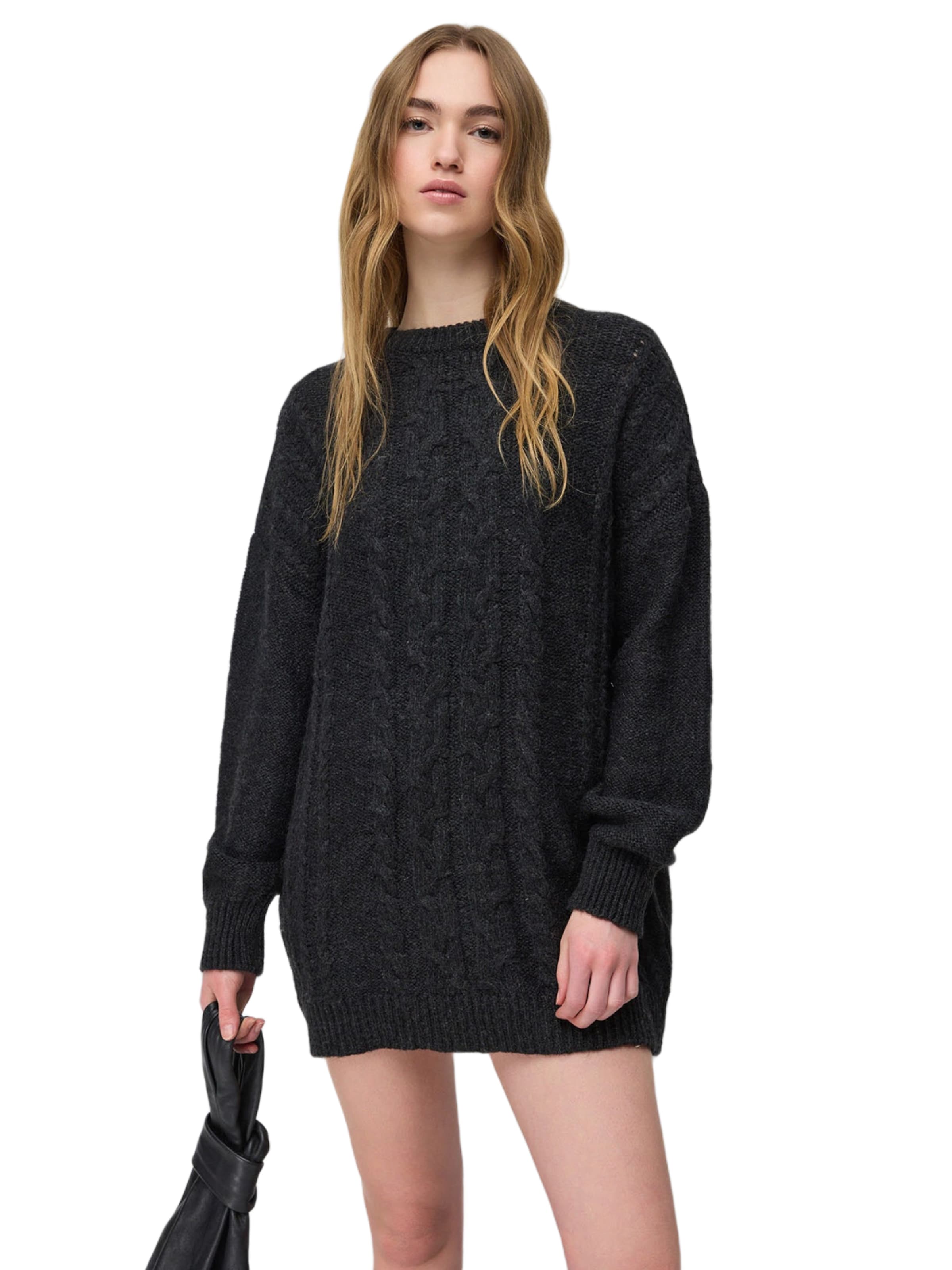 No Matter What Pullover in Grau: Vorderseite