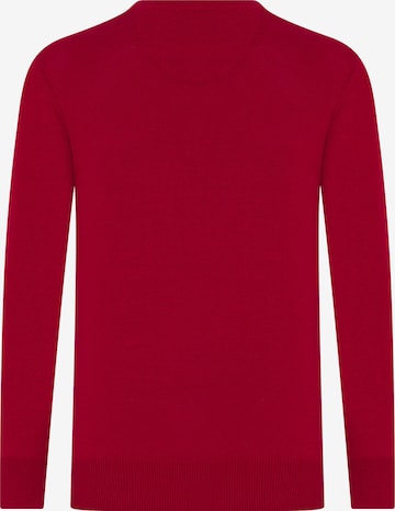 Pullover 'Vincent' di DENIM CULTURE in rosso