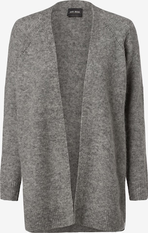 MOS MOSH Knit Cardigan in Grey: front