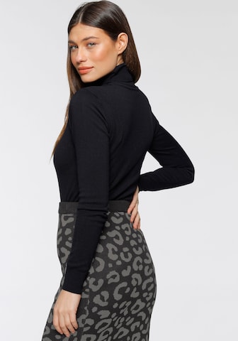 BRUNO BANANI Pullover in Schwarz