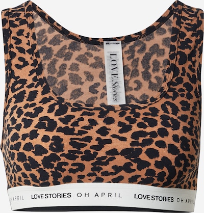 OH APRIL Grudnjak 'Rika' u smeđa / crna / bijela, Pregled proizvoda