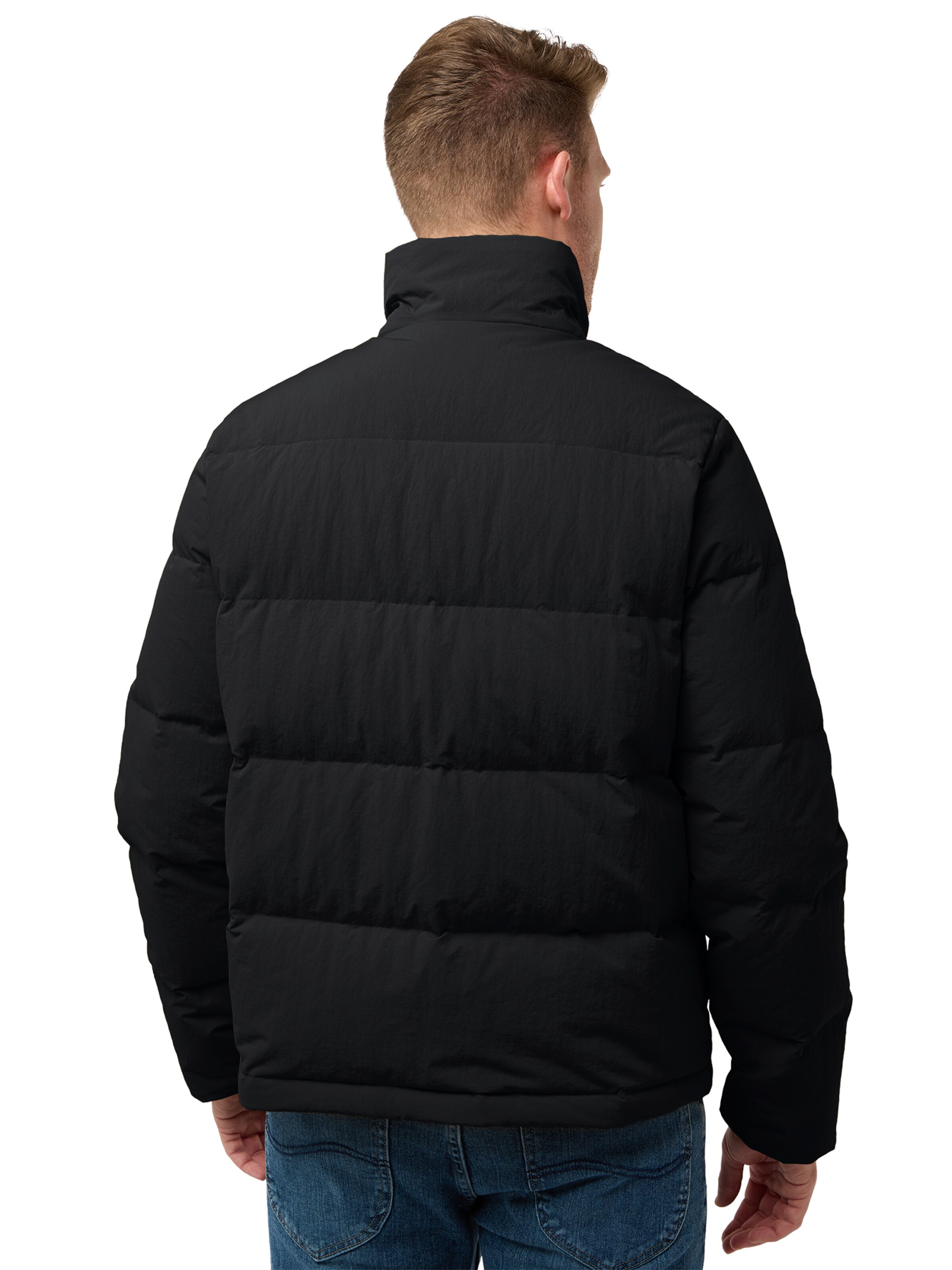 JACK WOLFSKIN Zunanja jakna 'Nordlicht' | črna barva