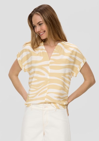 s.Oliver Blouse in Beige: front