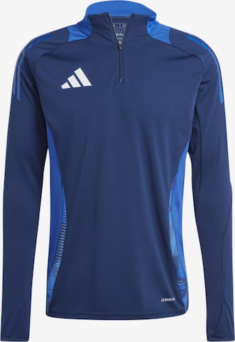 ADIDAS PERFORMANCETehnička sportska majica - plava boja: prednji dio