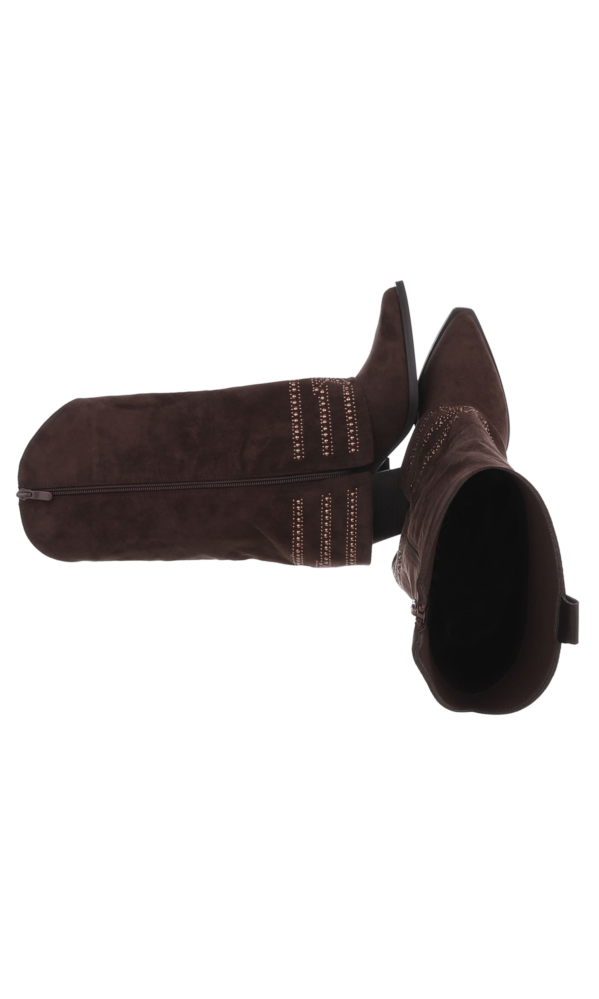 Ital-Design Cowboy Boots in Brown