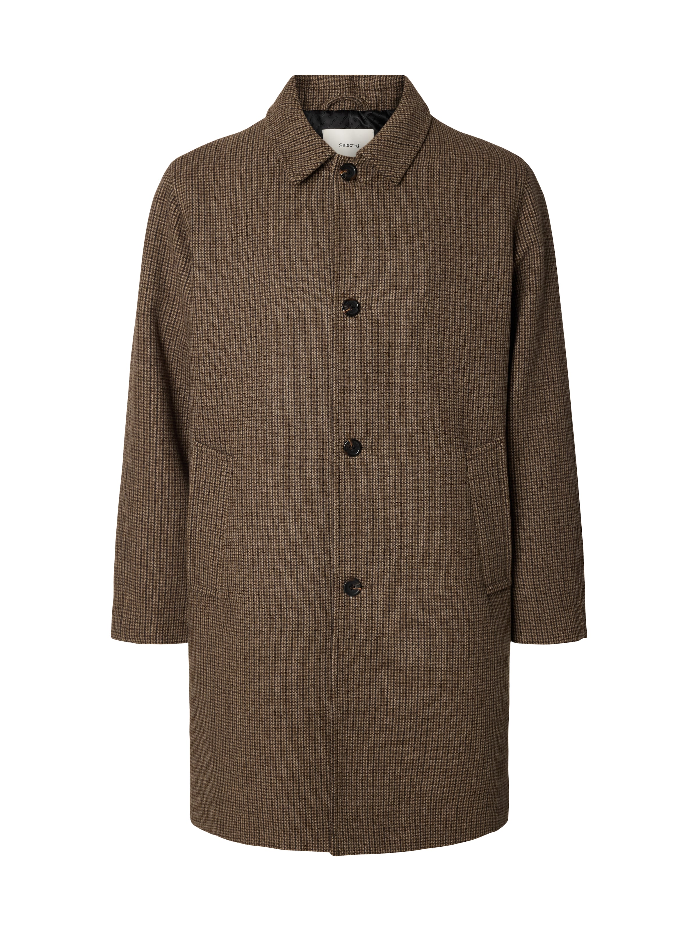 SELECTED Overgangsfrakke 'SLMRONNIE' i brun: forside