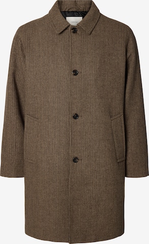 Cappotto di mezza stagione 'SLMRONNIE' di SELECTED in marrone: frontale