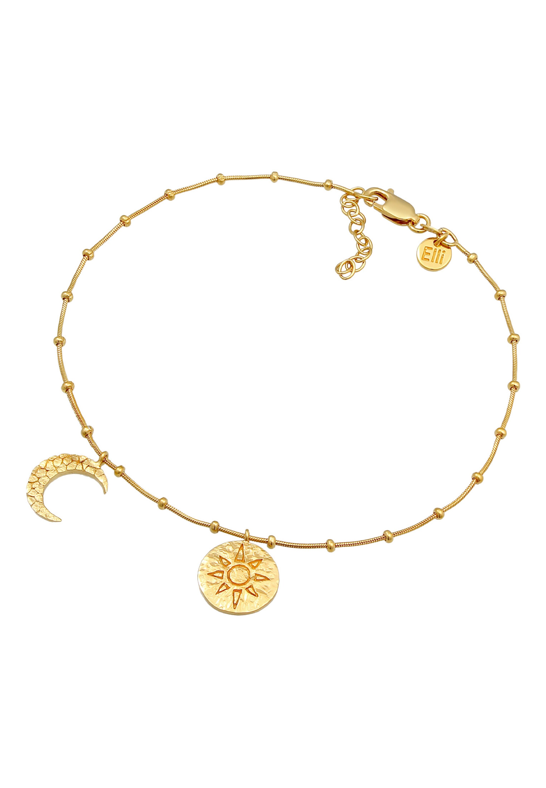 ELLI Fußschmuck 'Astro' in Gold