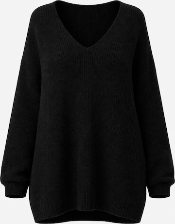 Worldclassca Oversizepullover in Schwarz: Vorderseite