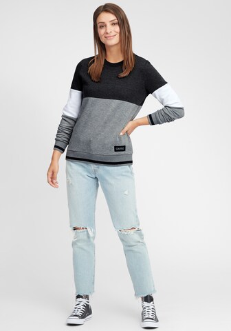 Oxmo Sweatshirt 'Omaya' in Grijs