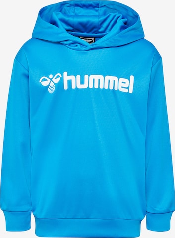 Hummel Athletic Sweatshirt in Blue: front