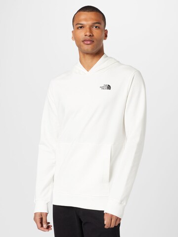 THE NORTH FACE Mikina – bílá: přední strana