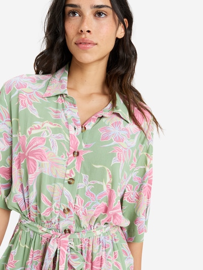 ROXY Jumpsuit 'Real Yesterday' in Yellow / Green / Rose, Item view