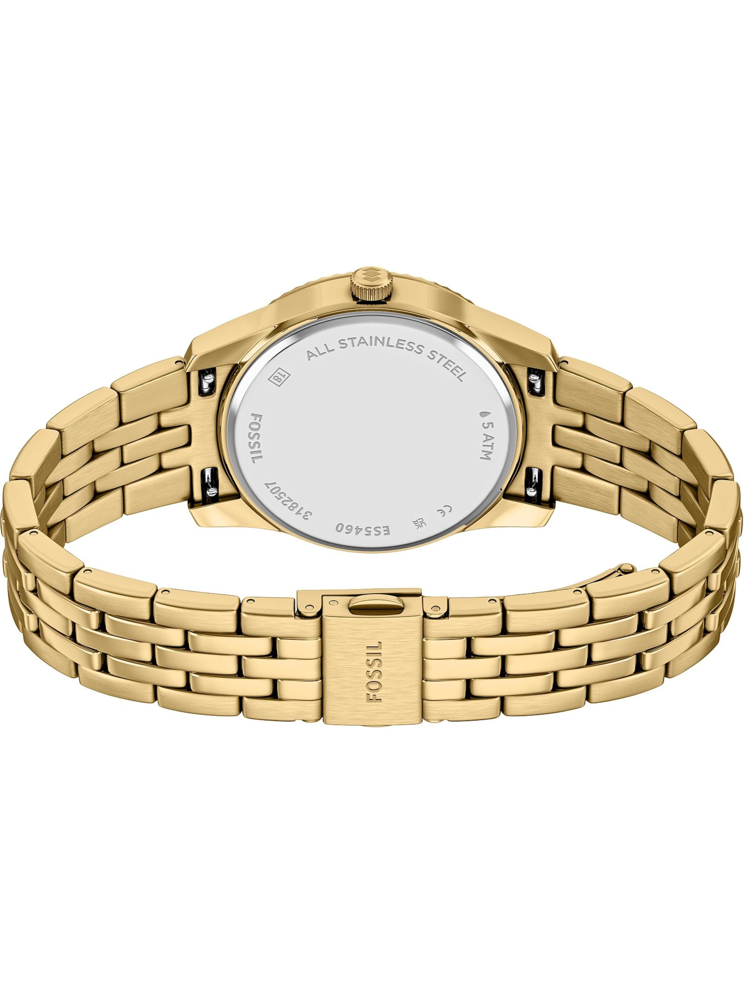 FOSSIL Analoguhr in Gold