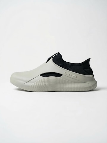 RALFY'S Classic Flats 'N1 Combo' in Grey: front
