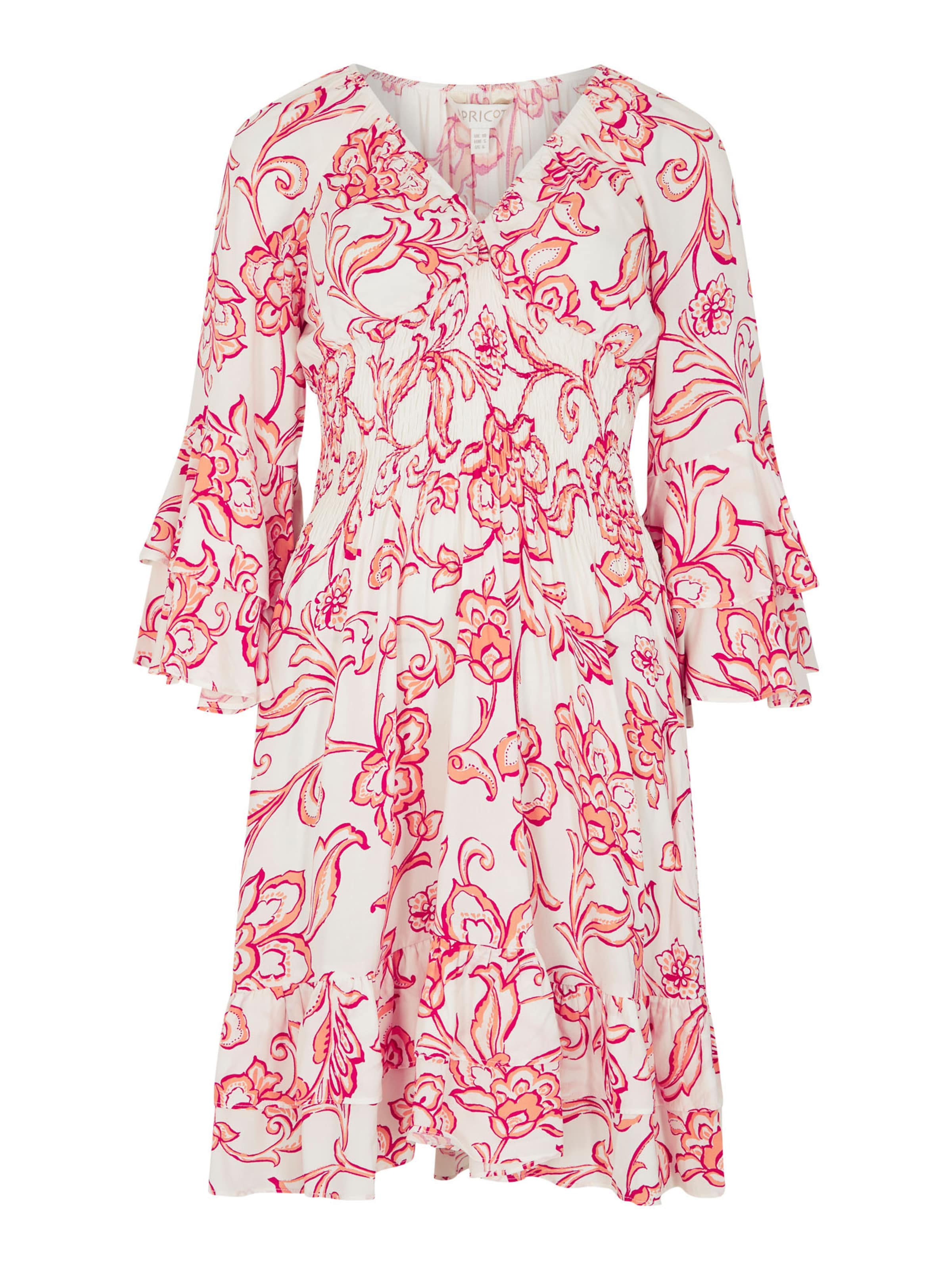 Robe ' ' Apricot en rose : devant