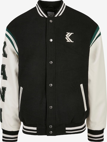 Karl Kani Between-season jacket in Black: front