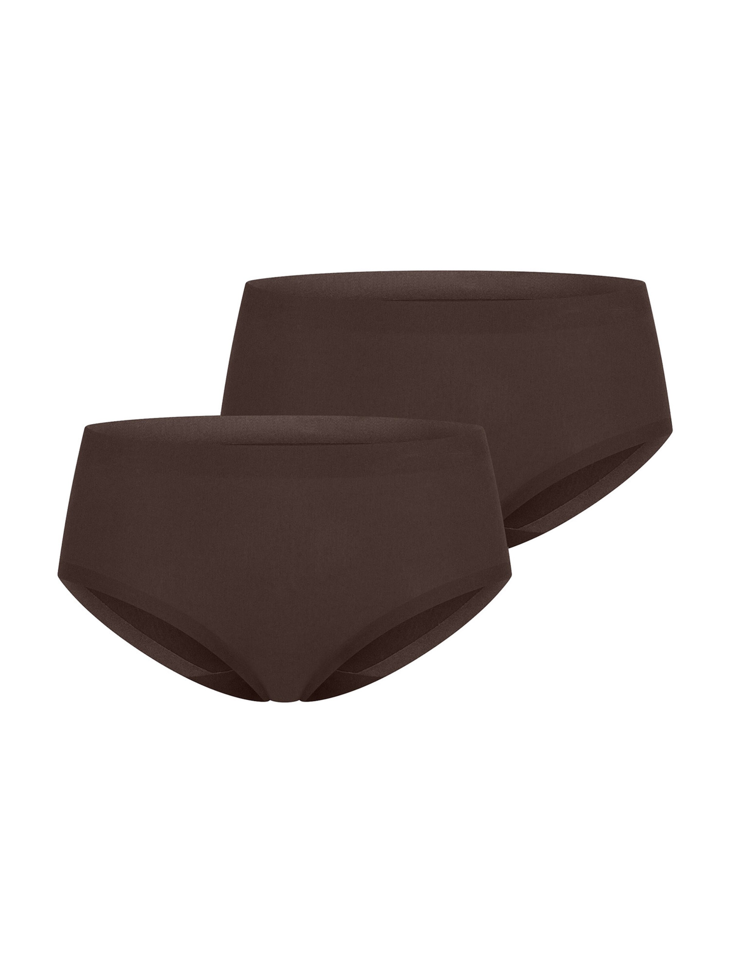 SCHIESSER Panty ' Invisible Cotton ' in S in Dark brown, Item view