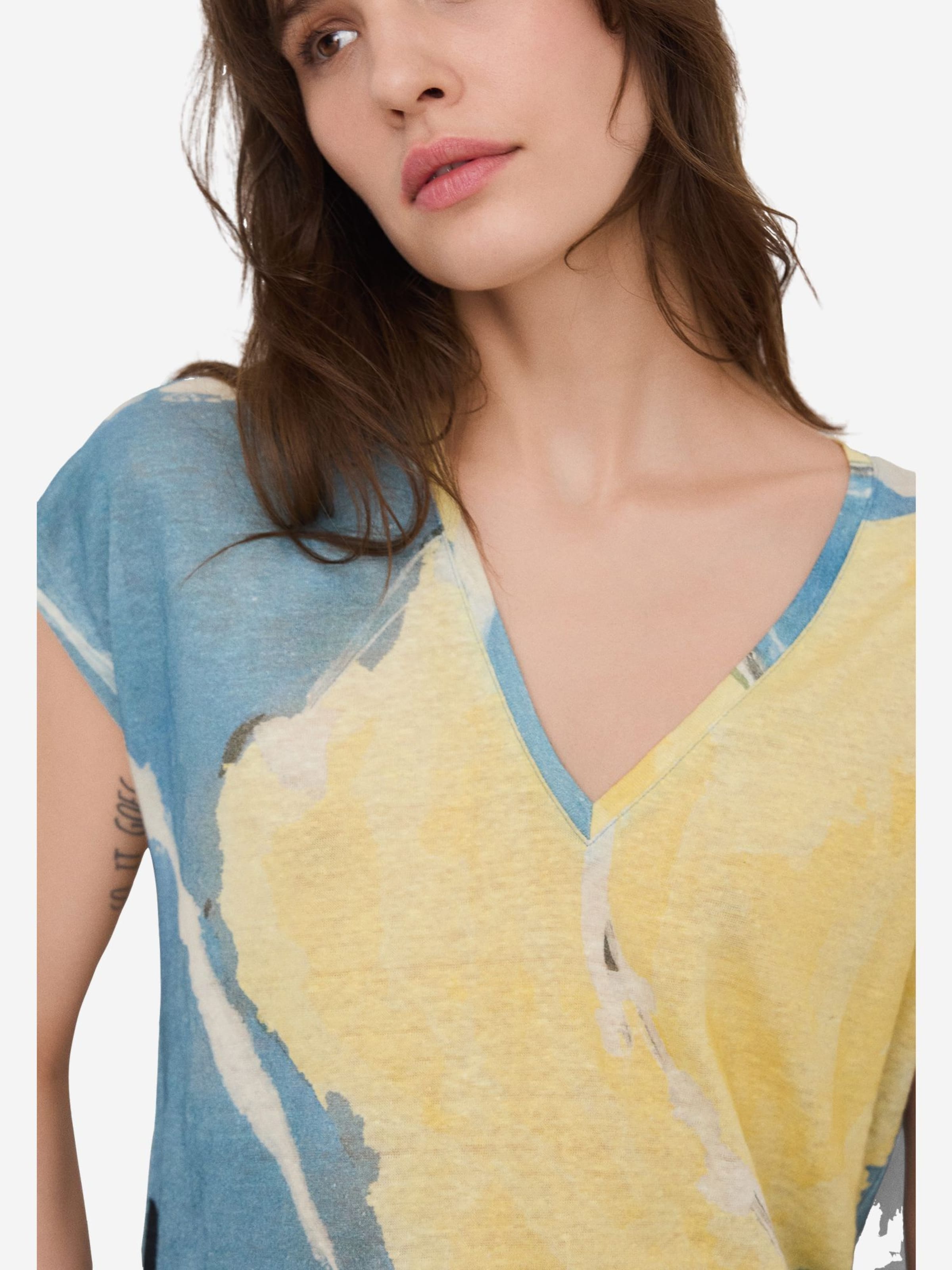 Adolfo Dominguez - Camisa em mistura de cores