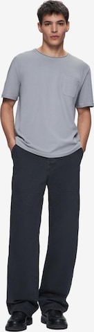 LTB Jeans Shirt 'LTB Jeans Herren-T-Shirt mit regulärer Passform' in Grey: front
