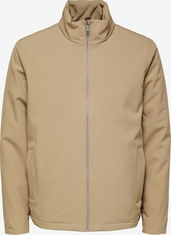 SELECTED HOMME Tussenjas 'Atlanta' in Beige: voorkant