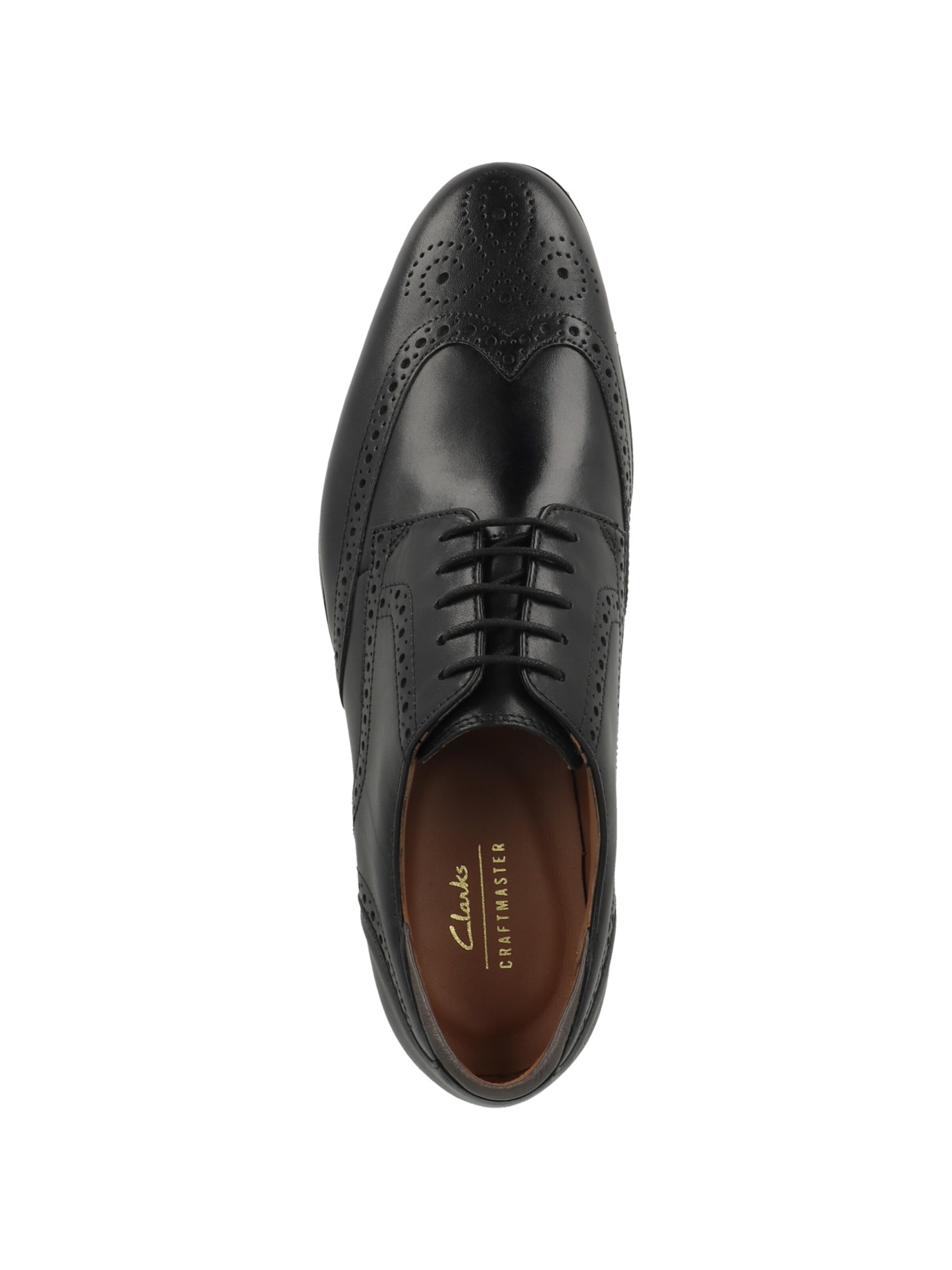 Scarpa stringata 'Craft Arlo Limit' di CLARKS in nero