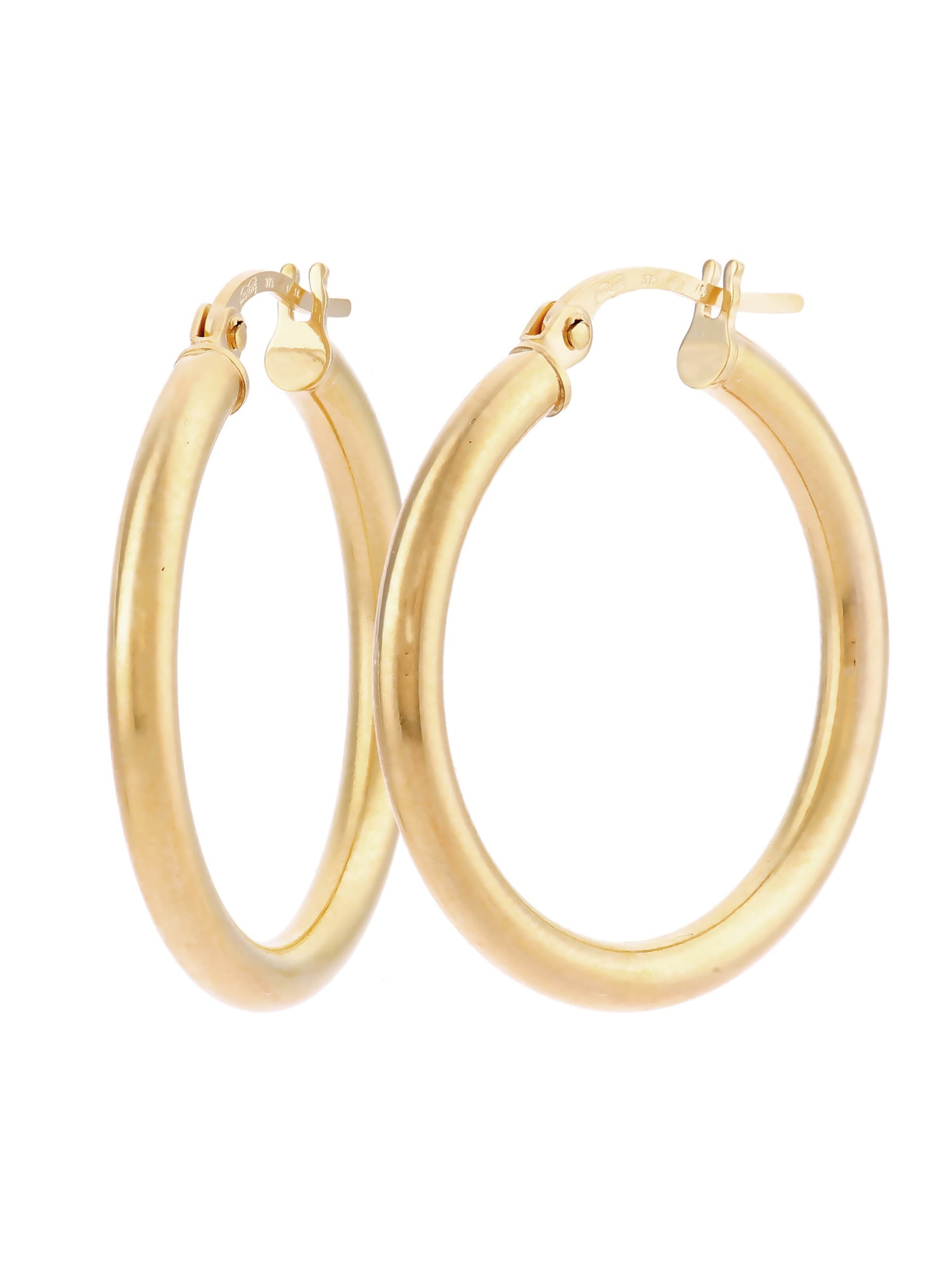 Vanlere Earrings in Gold: front
