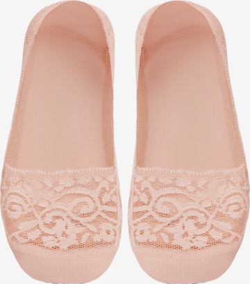 C&City Enkelsokken in Beige: voorkant