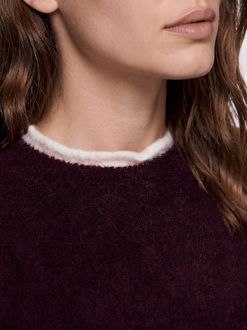 raudona Ombre Megztinis